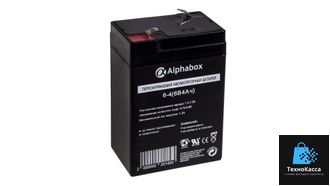 Аккумуляторная Батарея 6 В, 4.0Аh Alphabox 4.0-6 (6V, 4.0Ah)