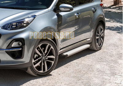 Пороги на Kia Sportage (2018-2021) Start