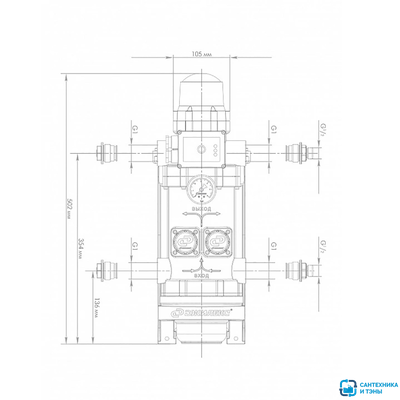 Поверхностный насос-автомат «КОМФОРТ ПРО» 60/30