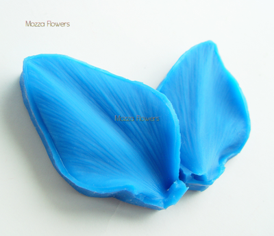 "Лепесток цикламена" силиконовый молд  (вайнер)