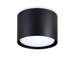 Ambrella св-к накл. спот GX53 max12W черный цилиндр d84x60 TECHNO SPOT TN5302 BK