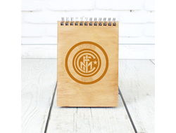 Скетчбук деревянный Интер, FC Inter №3