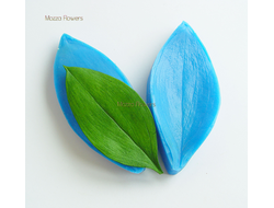 "Лист рускуса" силиконовый молд  (вайнер)