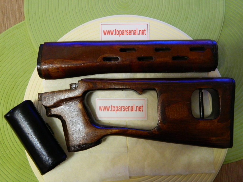 Tigr/SVD wood set butt stock and foregrip authentic Izhmash for sale