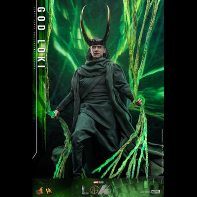 Бог времени Локи (Том Хиддлстон, "Локи") - Коллекционная фигурка 1/6 God Loki (DX40) - Hot Toys