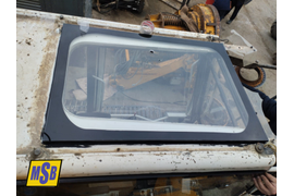 Bauer BG 40, Замена стекол на всей кабине.