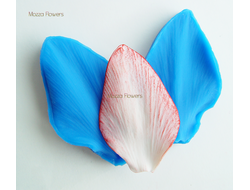 "Лепесток цикламена" силиконовый молд  (вайнер)