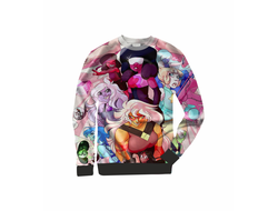 Свитшот "Вселенная Стивена, Steven Universe" 3D, с полной запечаткой  №29