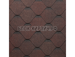 Гибкая черепица Docke pie premium ницца каштан