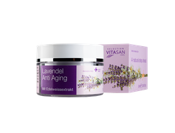 Крем для лица анти-возрастной с лавандой и экстрактом эдельвейса Вивасан