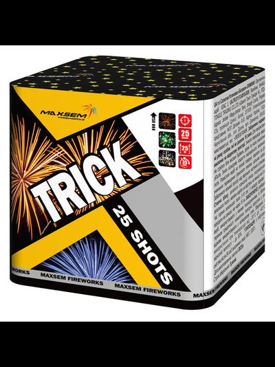 Батарея салютов "Фокус" 1" 25 выстр., 3 эффекта, 35 сек.