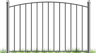 забор дугообразный сварной