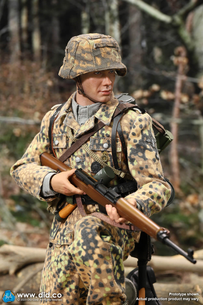 Немецкий солдат  - Коллекционная фигурка 1/6 scale WWII German 12th SS Panzer Division Oberschu?tze (D80171) - DiD