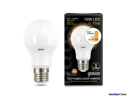 Gauss LED A60 10w 827/840 Step Dimmable E27