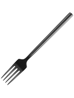 Вилка SB десертная 18 см, цвет черный, матовый, нержавеющая сталь