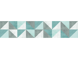 SF 57 ГЕО СКАНДИ Глянцевая стеновая панель  2800х610х6мм ALBICО