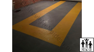 Модульная плитка ПВХ