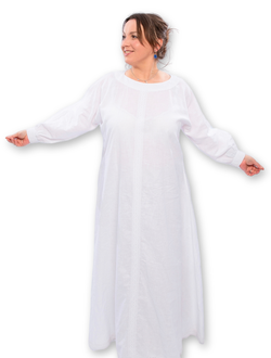 Нижнее платье из конопли "Ладушка" древний крой