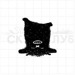 штамп с добрым монстриком