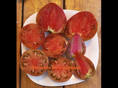 Томат Японское бычье сердце (Japanese Oxheart)