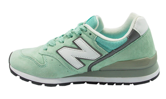 New Balance 996 Мятные замша с белым женские (36-40) Арт. 365M-A