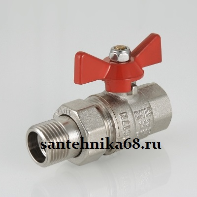 Кран шаровый с американкой Valtec 1/2 3/4 1 11/4 Валтек