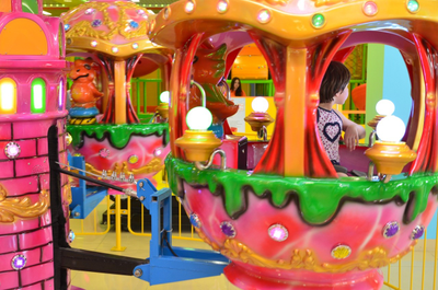 Mobile Castle карусель 8-местная