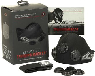 Тренировочная маска Elevation Training Mask 2.0 Blackout