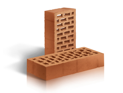 Кирпич поризованный керамический ЛСР М150 1 НФ, 250х120х65мм