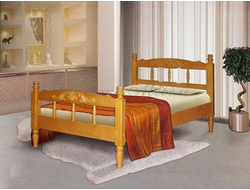 Купить деревянную кровать из массива сосны и ольхи в Севастополе - модель барыня.