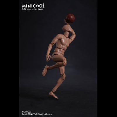 Мужское тело с фиксированной шеей - Коллекционная фигурка 1/12 scale 6-inch action figure male body (MC006) - MINI COOL