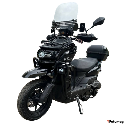 Скутер бензиновый GT TANK 02 черный