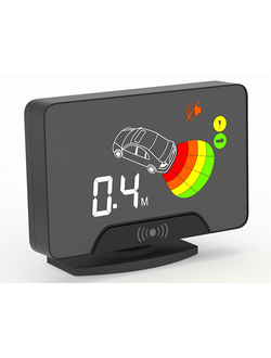 LCD-14  (Парктроник - 4 датчика)