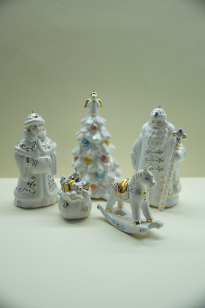 Елка с ангелом Рождественская