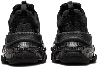 Кроссовки Balenciaga Triple S Sneaker Clear Sole Black