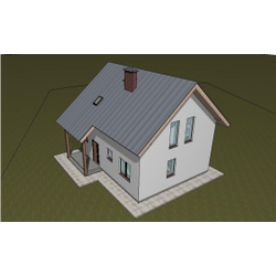 Двухэтажный дом с четырьмя спальнями 101м² (S50)