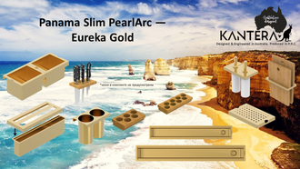 Кухонный блок Panama Slim PearlArc, Eureka Gold, PSR1200-EG
