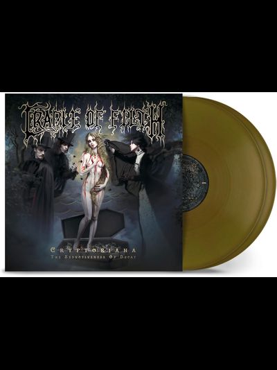 CRADLE OF FILTH - Cryptoriana - The seductiveness of decay 2-LP