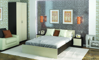 Бася (Басса) ТБ 551 тумба прикроватная Венге/Белфорт Стендмебель