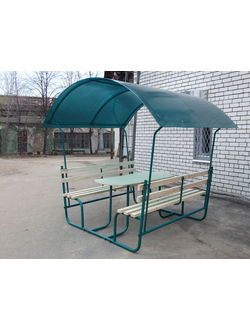 Беседка под поликарбонат