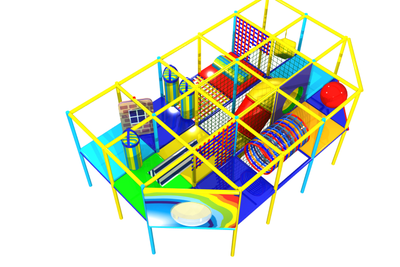 Детский лабиринт «Краски»