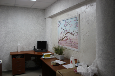 Декоративная штукатурка в интерьере