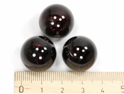 Шар Гранат Альмандин в ассортименте, Индия (18 мм, 12 г) №35923