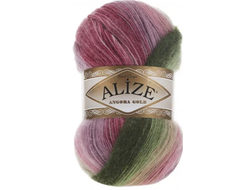 Пряжа Angora gold batik Alize (Ализе Ангора голд батик)  цвет2527