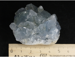 Целестин голубой, друза кристаллов, Мадагаскар (54*40*33 мм, 135 г) №37786