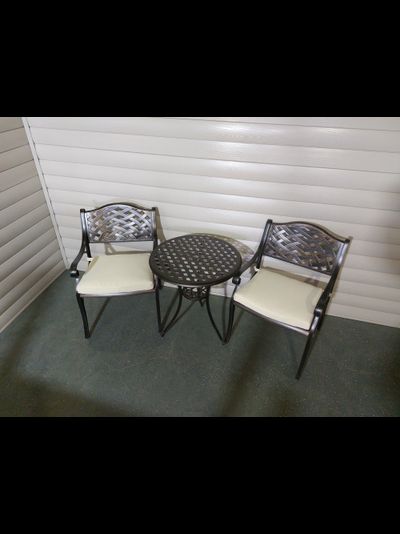 Комплект мебели из алюминия Paris 60