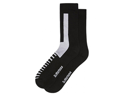 НОСКИ DR MARTENS DOUBLE DOC ЧЕРНЫЕ С СЕРЫМ