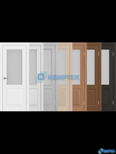 Межкомнатная царговая дверь экошпон Оптима Порте Тоскана 602.21 Багет купить в Челябинске | КВИРТЕК