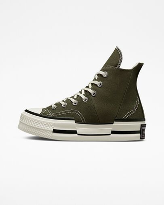 Кеды Converse Chuck 70 Plus зеленые