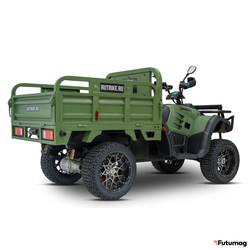 Грузовой электроквадроцикл Rutrike Рейнджер зеленый